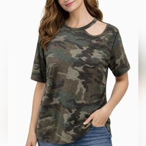 Fantastic Fawn camo Blouse L